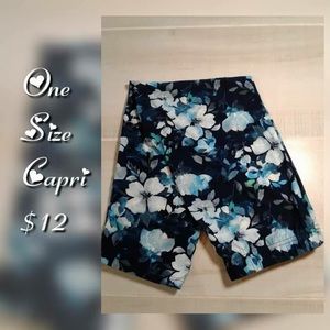 NWT One Size Capri Leggings